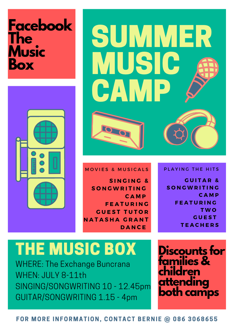 summer music camp update